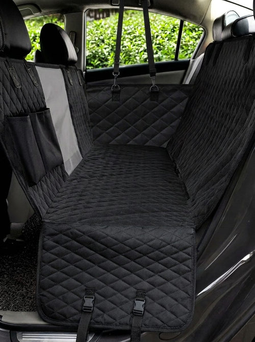 Caboose black cover installed in back seat